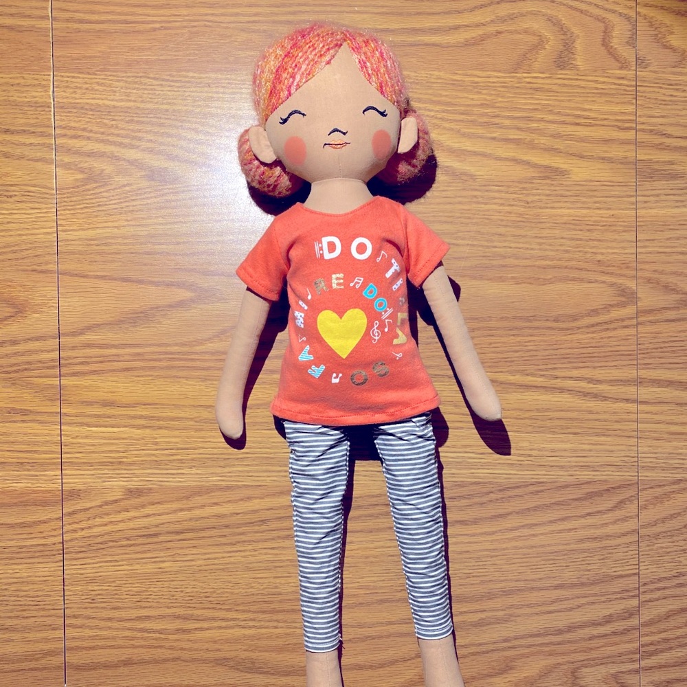 Pillowfort Throw Pillow Doll The Composer